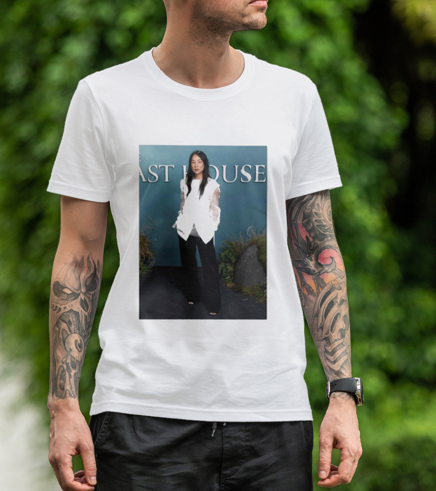 The Last House Fashion Greta Lee The Row T-Shirt