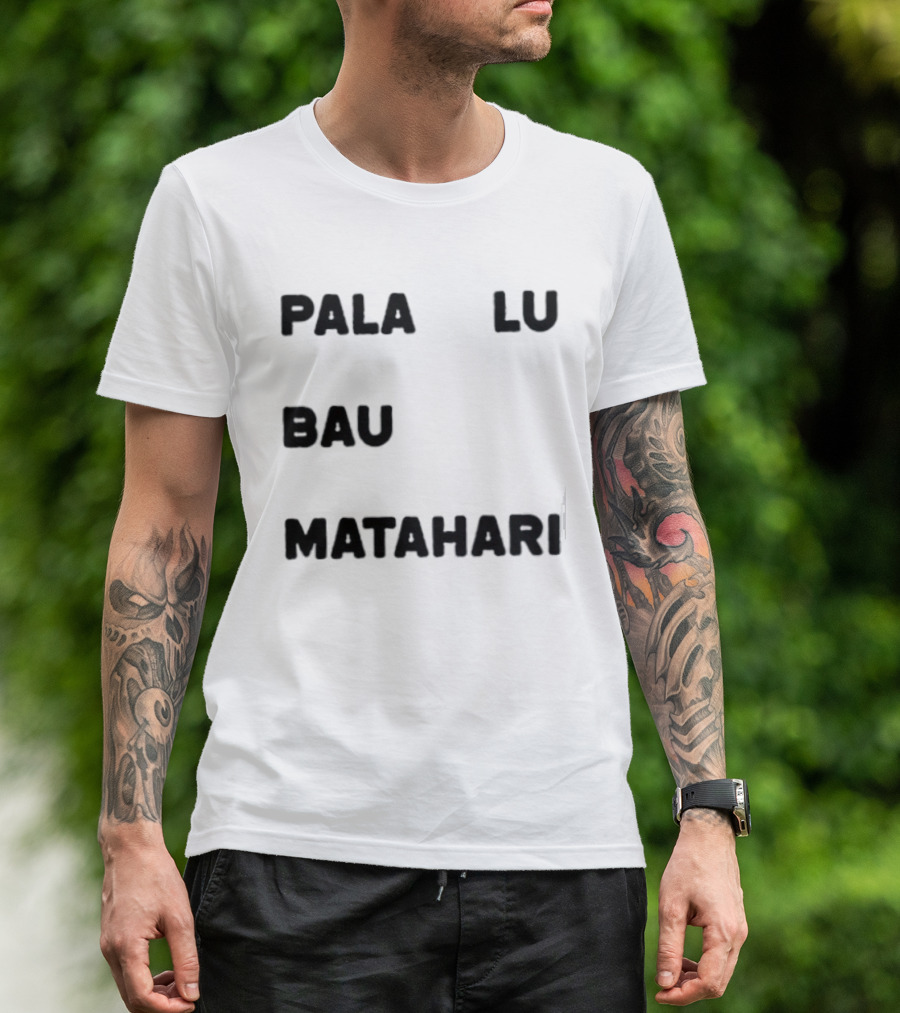 Pala Lu Bau Matahari Indonesian Expression Meme T-Shirt