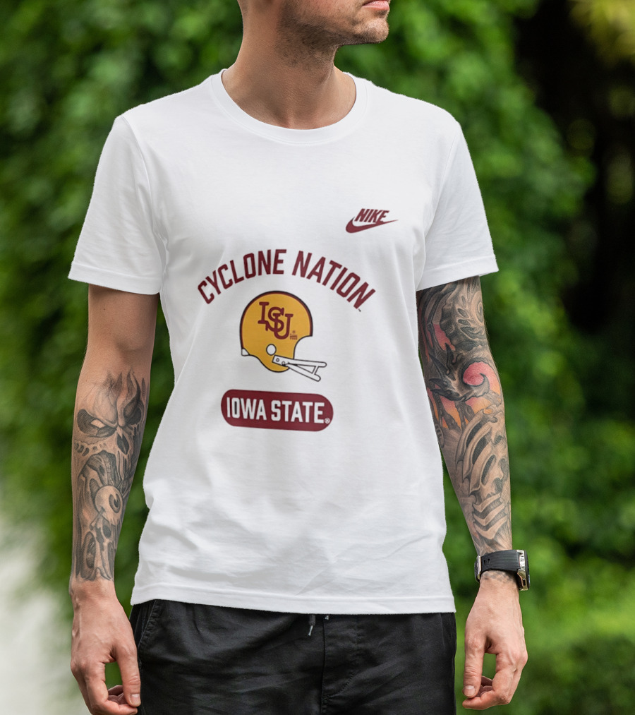 Cyclone Nation Iowa State ISU Football Nike T-Shirt