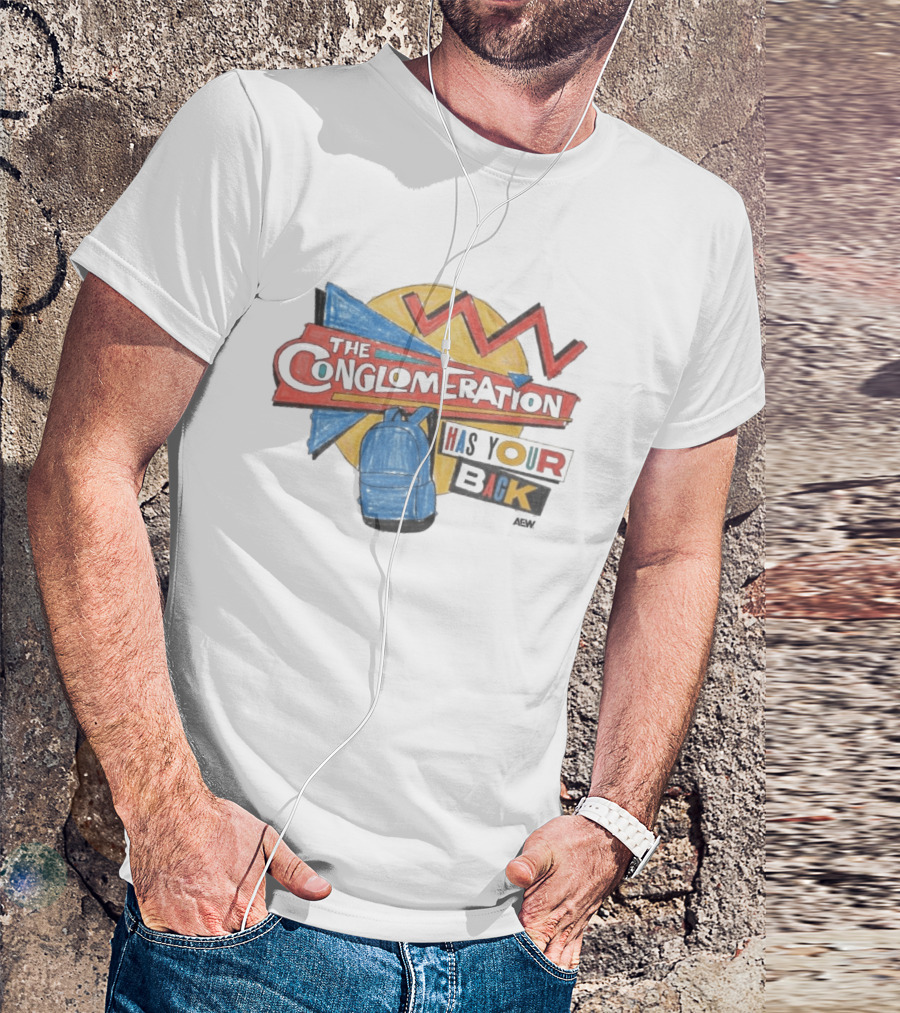 The Conglomeration Has Your Back Backpack T-Shirt