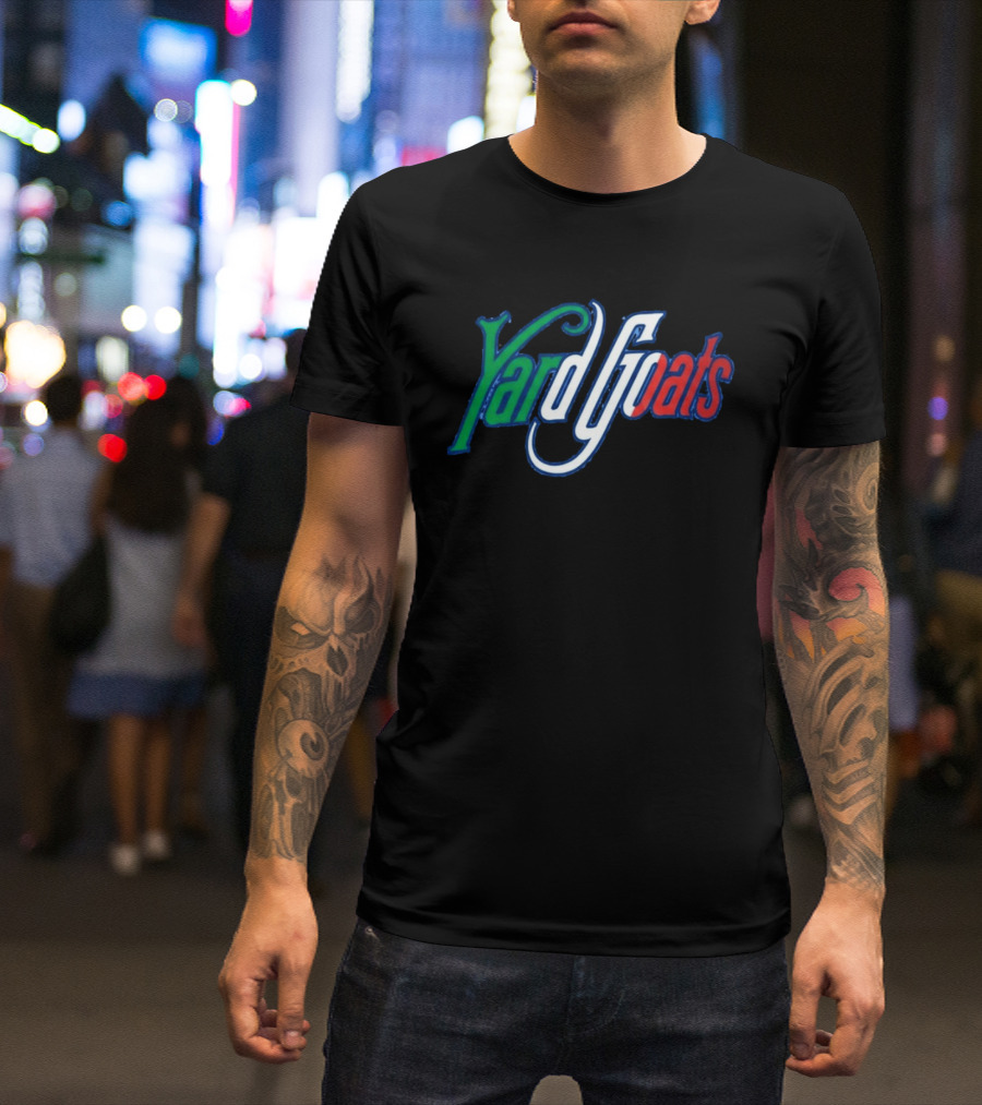 Hartford Yard Goats Green White Red Italian Heritage Night T-Shirt