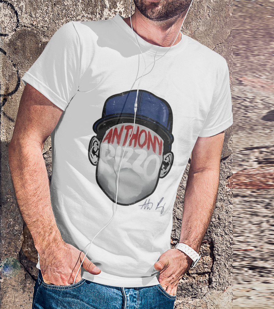 Anthony Rizzo Chicago Cubs Baseball Cap T-Shirt