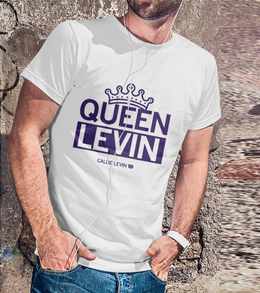 Queen Levin Callie Levin Iowa Hawkeyes Basketball Player T-Shirt