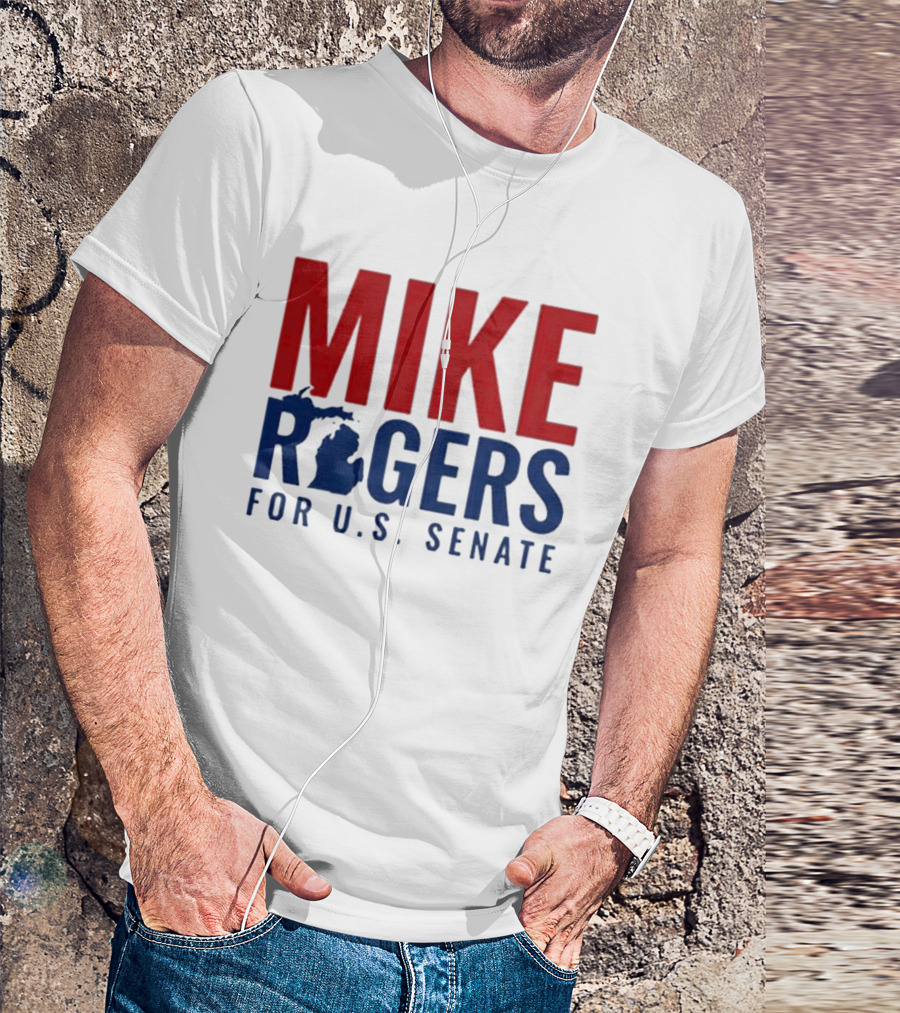 Mike Rogers Michigan For US Senate Election T-Shirt