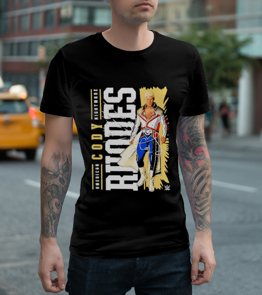 Cody Rhodes American Nightmare WWE Wrestling Iconic Outfit T-Shirt
