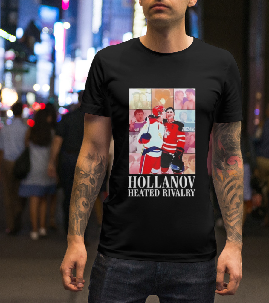Hollanov Heated Rivalry Hockey Romance 90210ando Walliam 993 T-Shirt