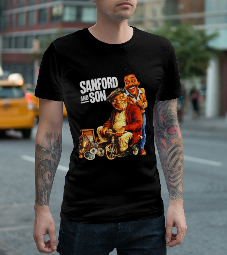 Sanford And Son Redd Foxx 70s Sitcom Classic Comedy T-Shirt