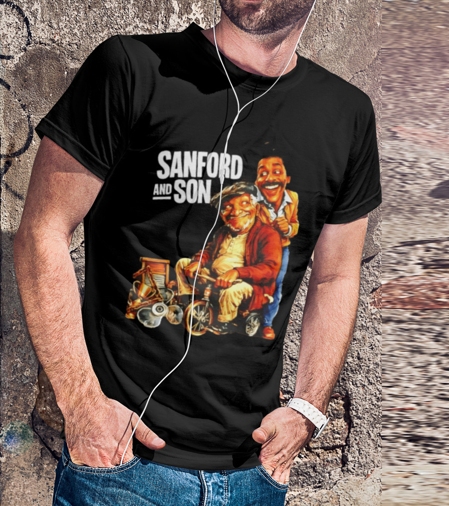 Sanford And Son Redd Foxx 70s Sitcom Classic Comedy T-Shirt