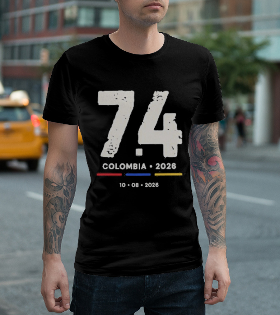 74 Colombia 2026 10 03 2026 T-Shirt
