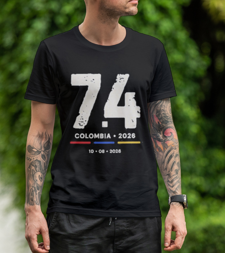 74 Colombia 2026 10 03 2026 T-Shirt