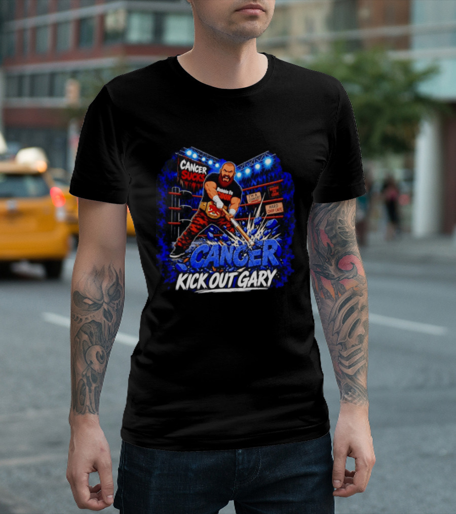 Cancer Sucks Robbie Fn Cook I'm A Cooker Hard Chop Cafe Kick Out Gary T-Shirt