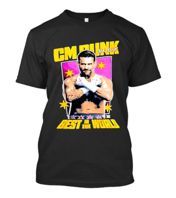 Cm Punk Best In The World WWE Wrestling T-Shirt