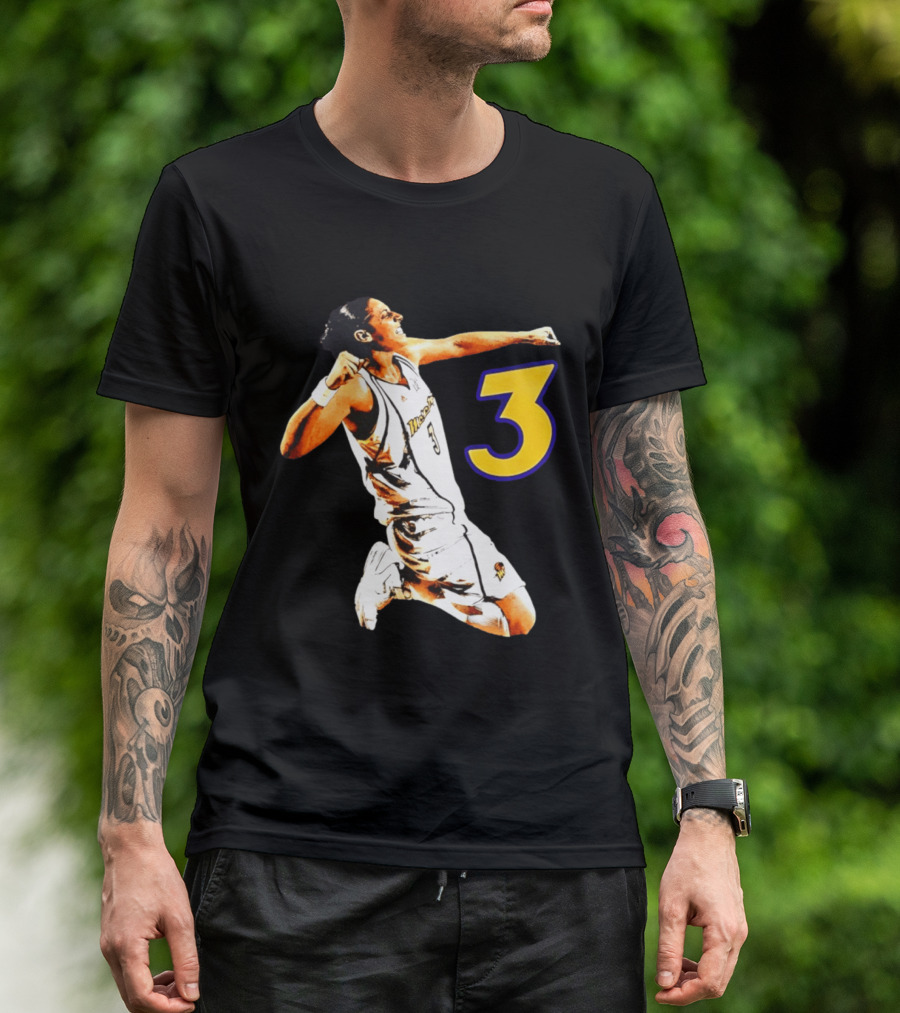 Diana Taurasi 3 Phoenix Mercury Basketball Legend Iconic Celebration T-Shirt