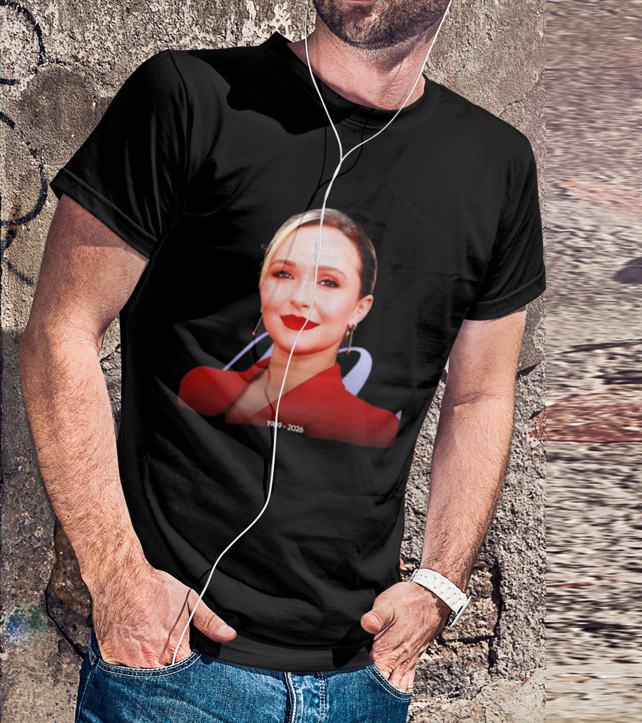 In Memory Of Hayden Panettiere 1989 2026 T-Shirt