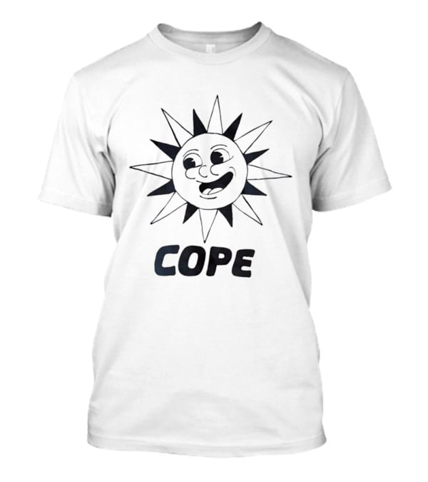 Cope Happy Sun Face Smiling Sunburst T-Shirt