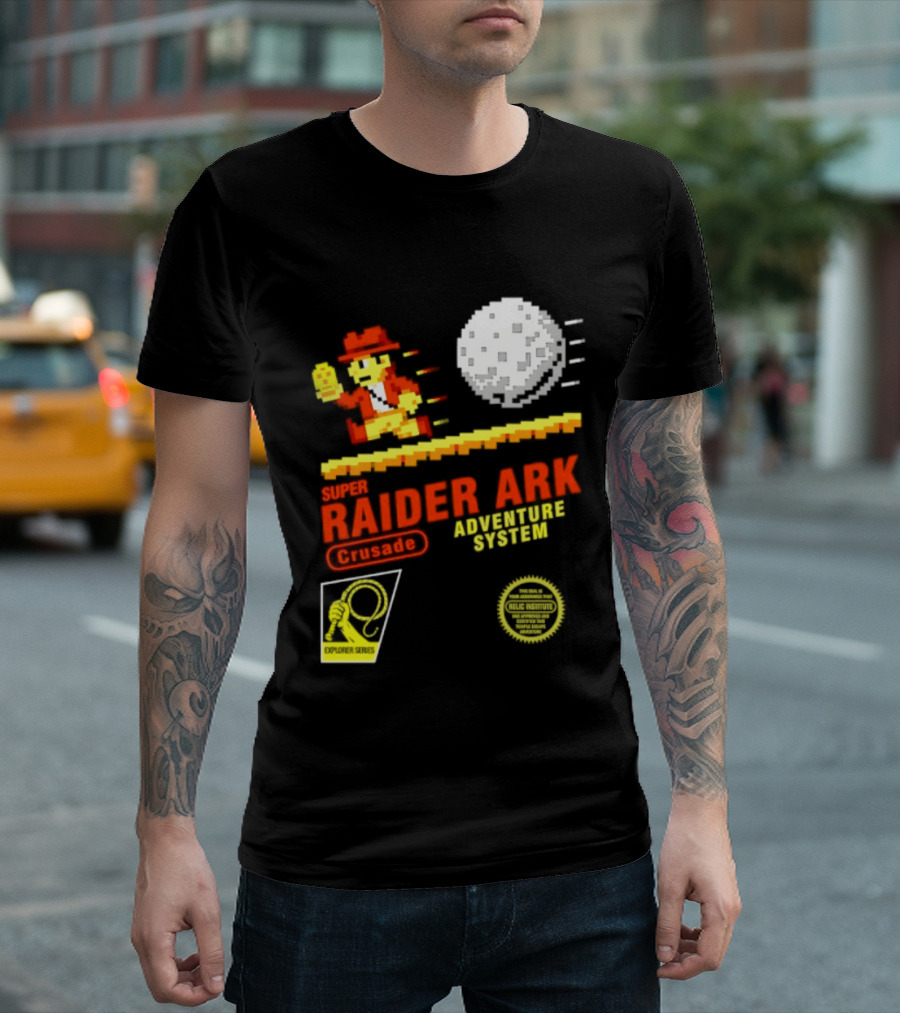 Super Raider Ark Adventure System Crusade Explore Series T-Shirt