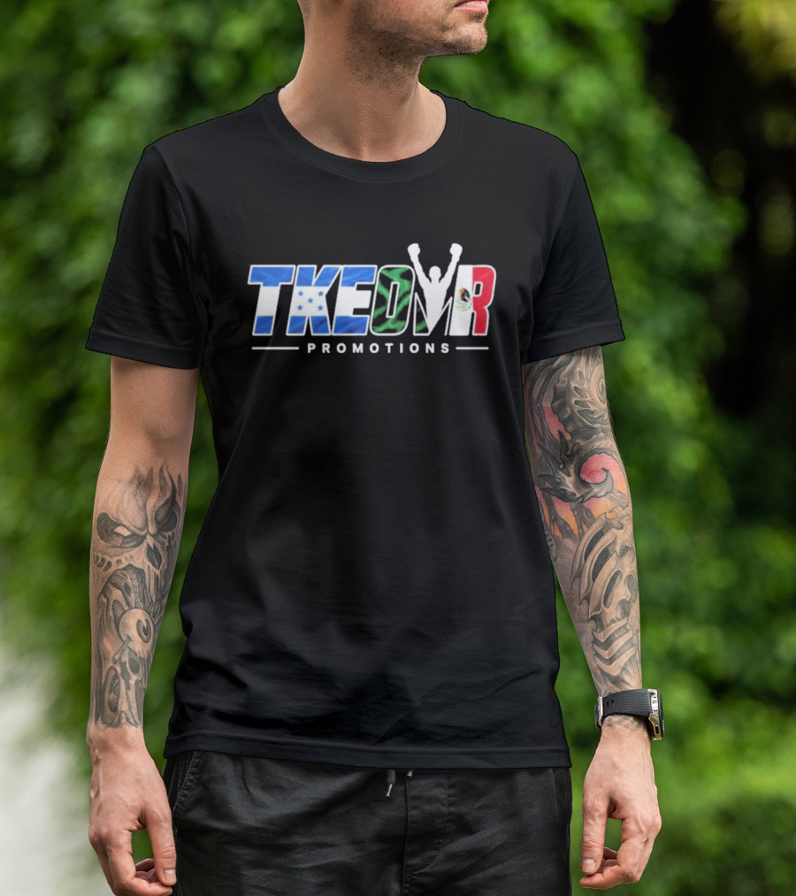 TKEOVR Promotions Honduras And Mexico Flags Celebratory T-Shirt
