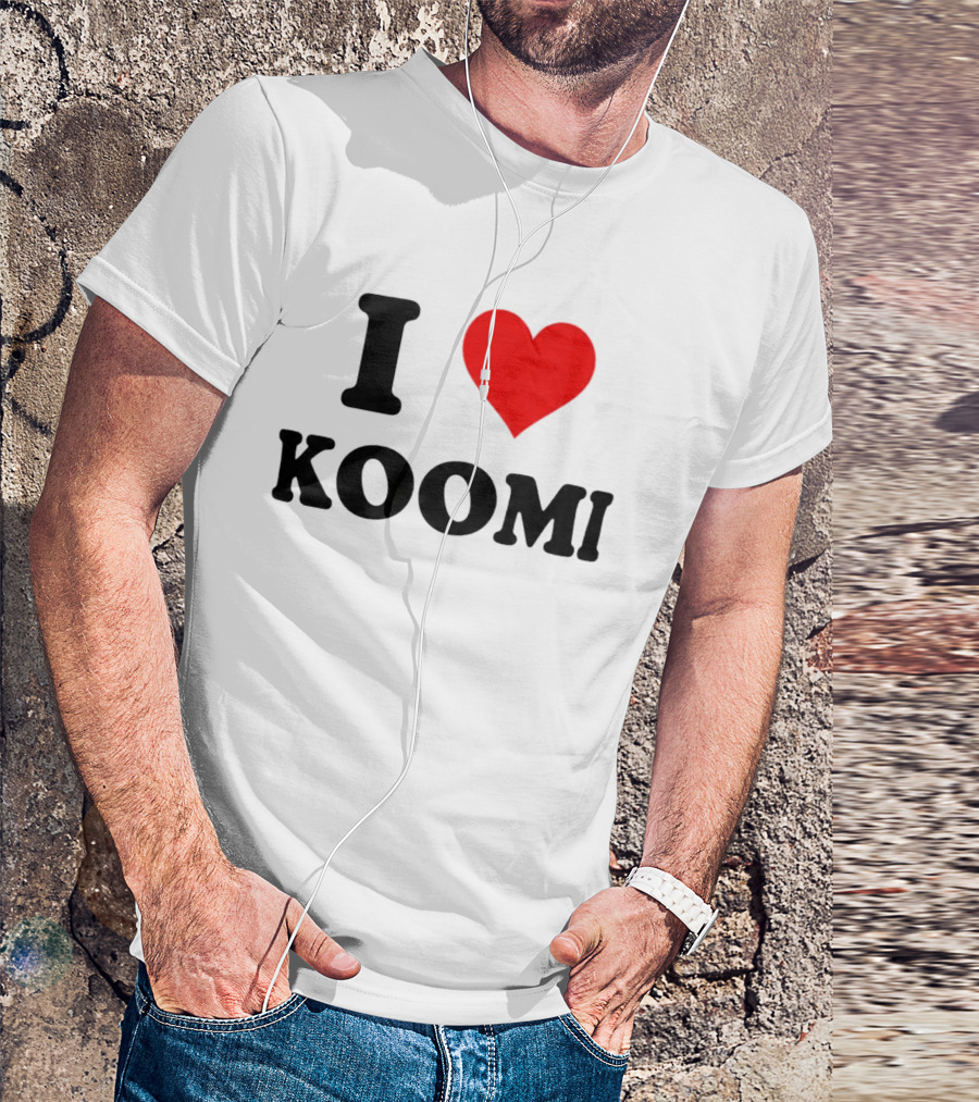 I Heart Koomi Bold Love T-Shirt