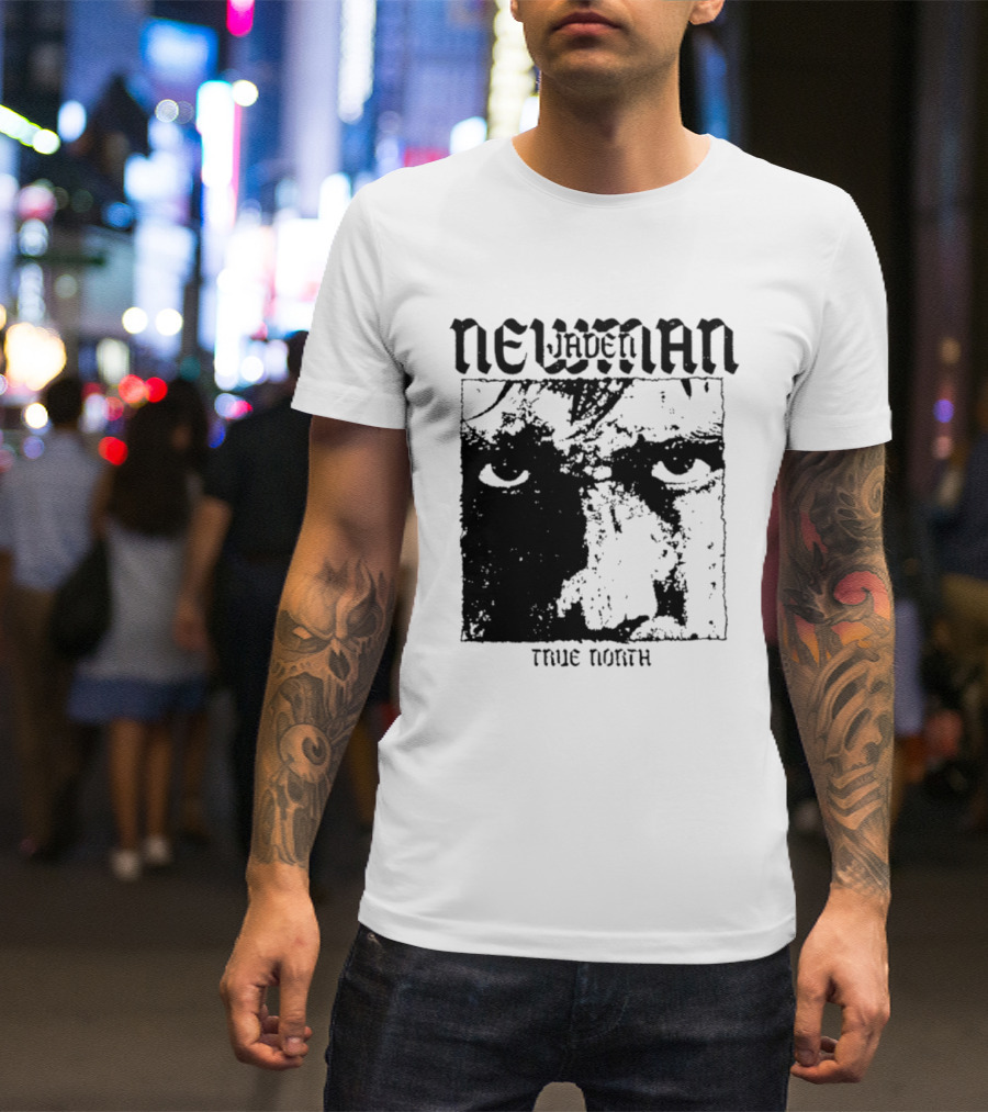 Newman Jaden True North Alternative Rock Band Face T-Shirt