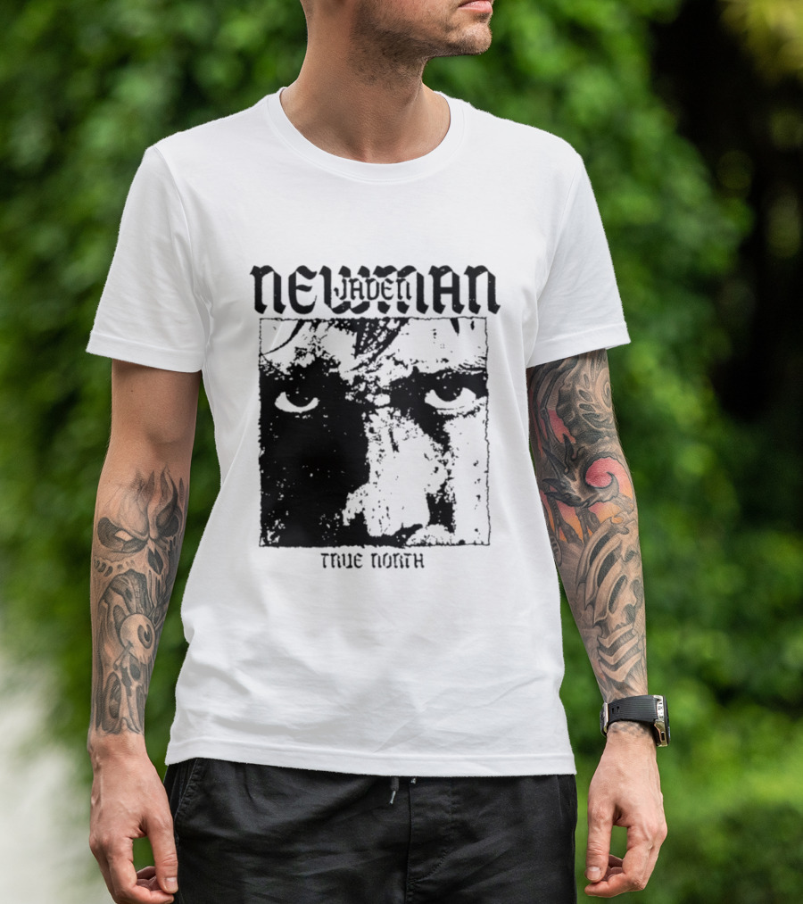 Newman Jaden True North Alternative Rock Band Face T-Shirt
