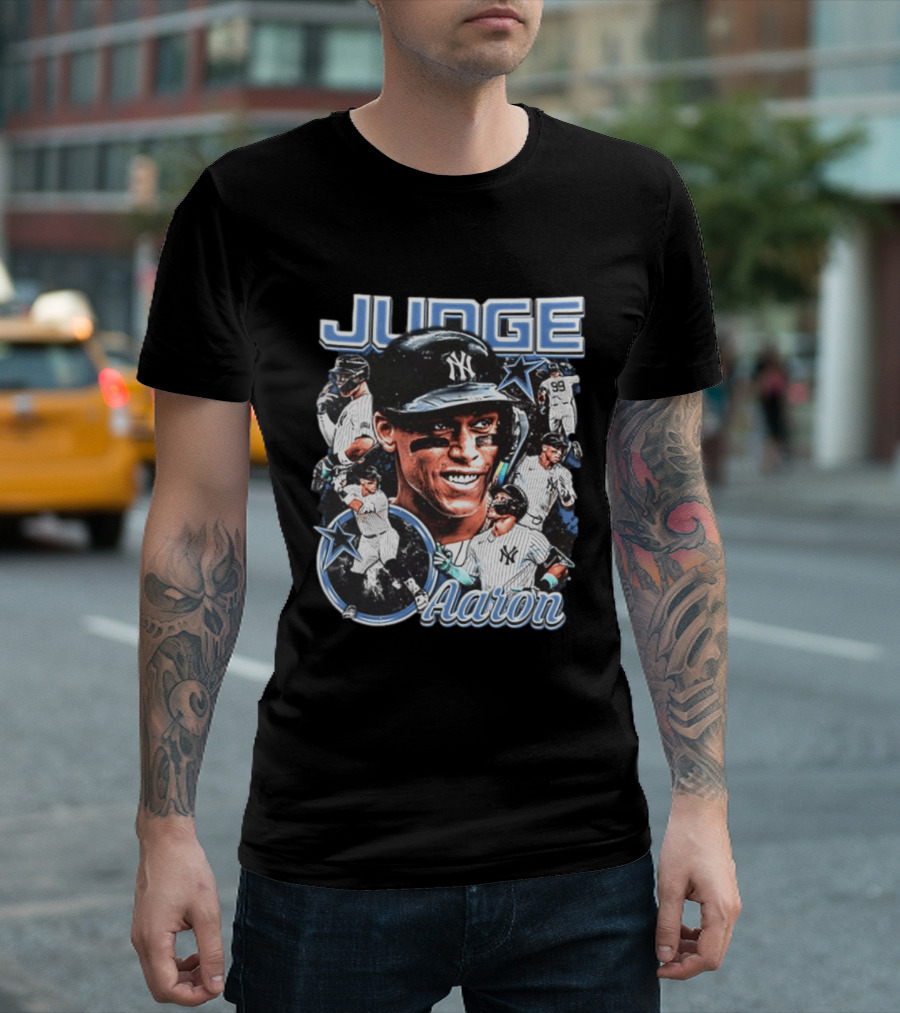 Aaron Judge New York Yankees Baseball Star Player Highlights 2026 T-Shirt