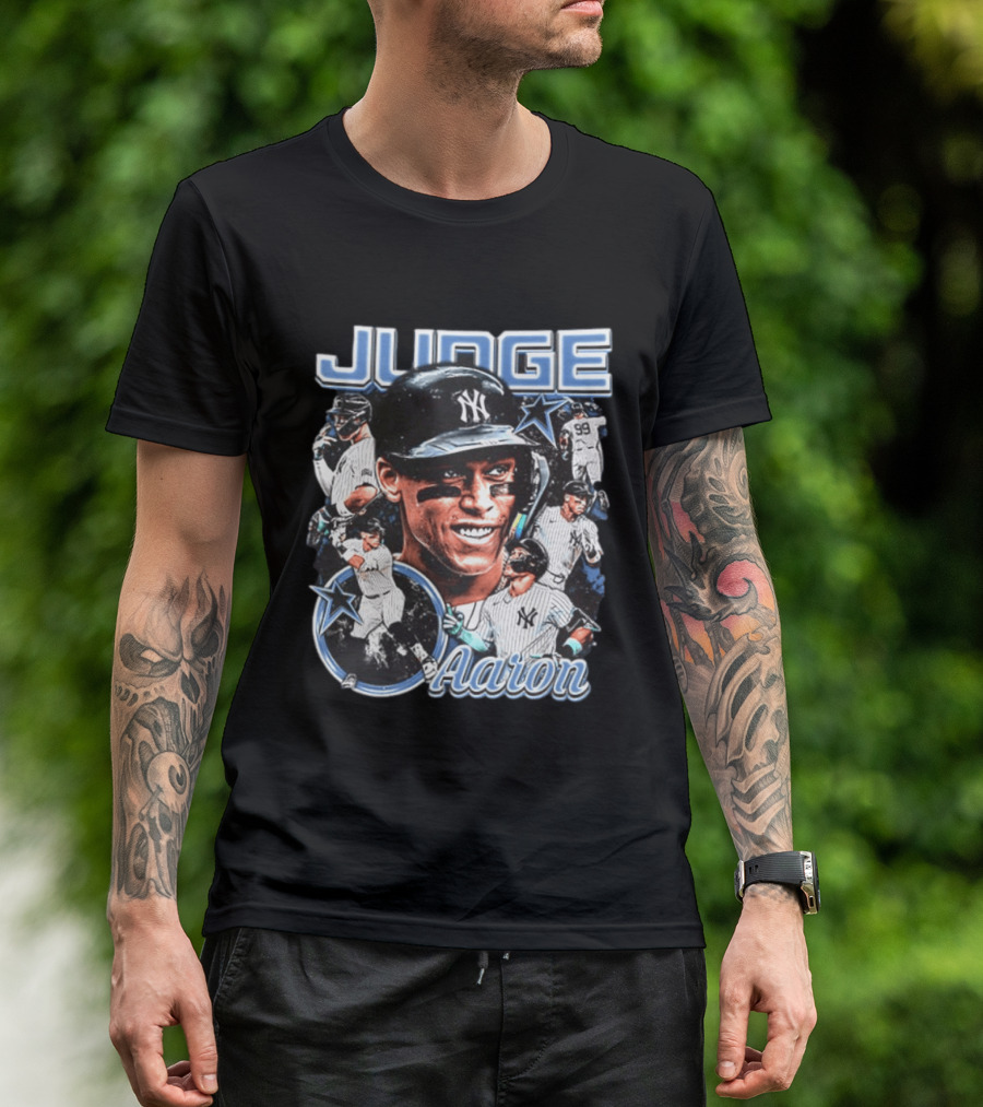 Aaron Judge New York Yankees Baseball Star Player Highlights 2026 T-Shirt