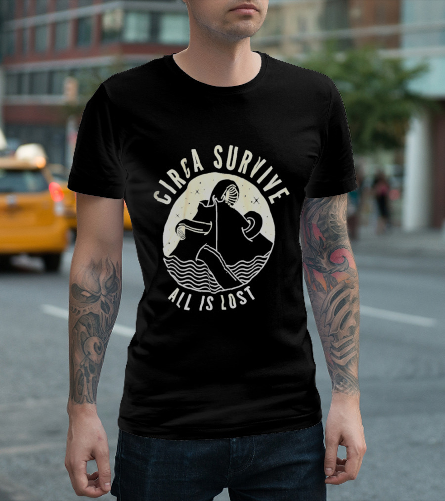 Circa Survive All Is Lost Mushroom Person T-Shirt