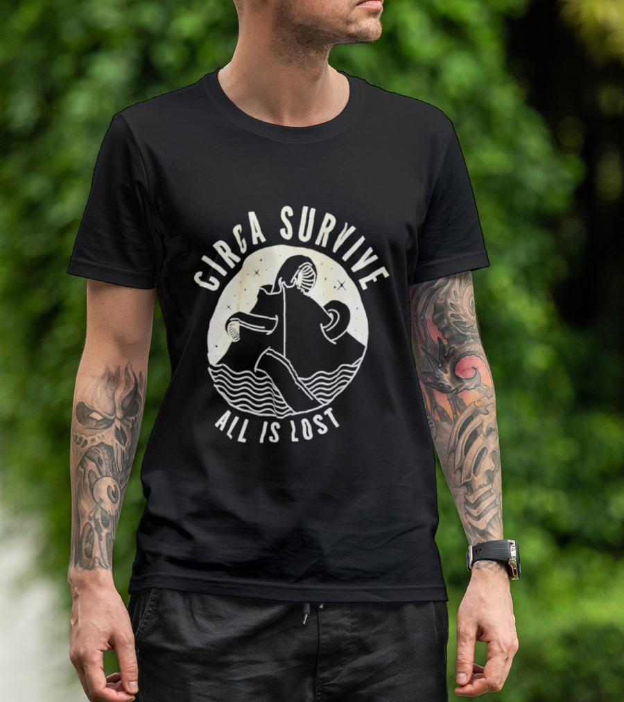 Circa Survive All Is Lost Mushroom Person T-Shirt