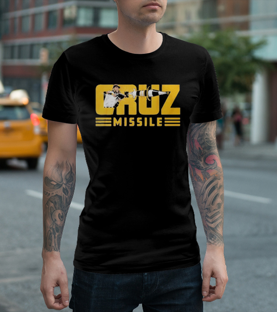 Cruz Missile Oneil Cruz Pittsburgh Pirates Throwing Arm Baseball фю� T-Shirt