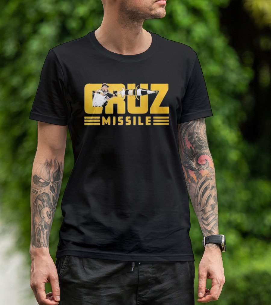 Cruz Missile Oneil Cruz Pittsburgh Pirates Throwing Arm Baseball фю� T-Shirt