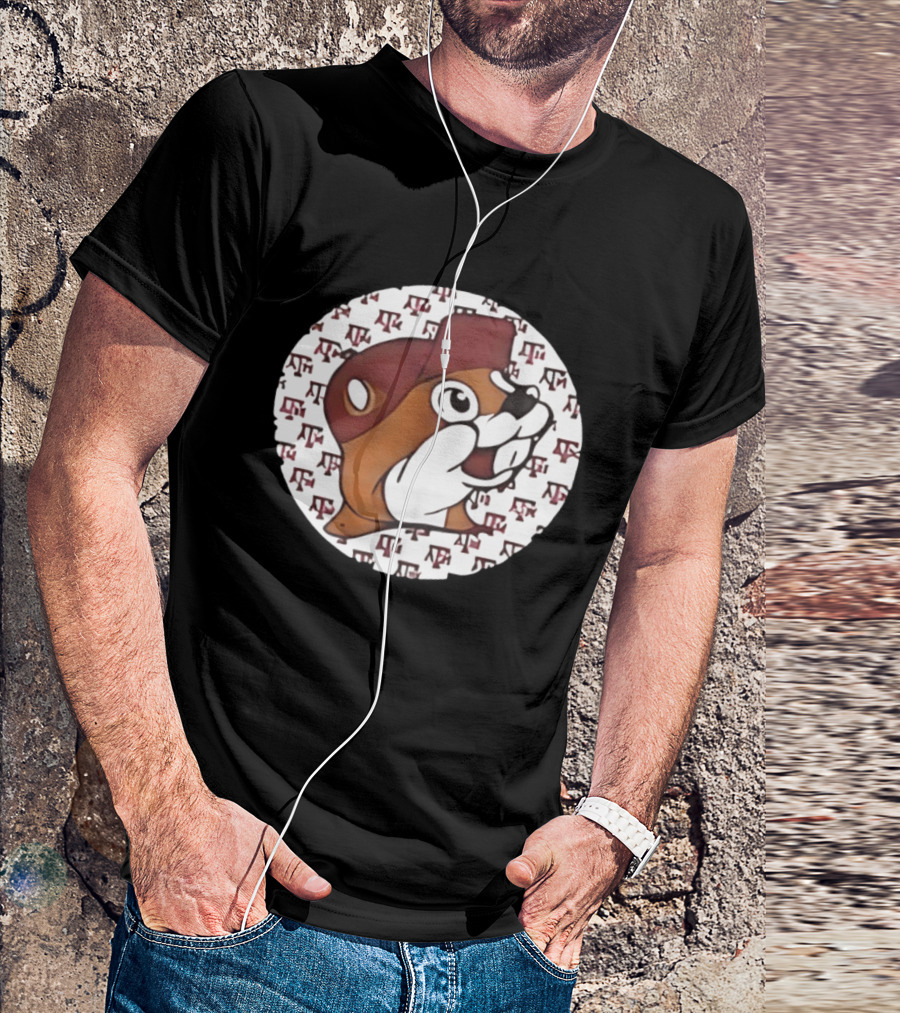 Texas A&M X Buc Ee's Unique TX Football Mashup Two Sided T-Shirt