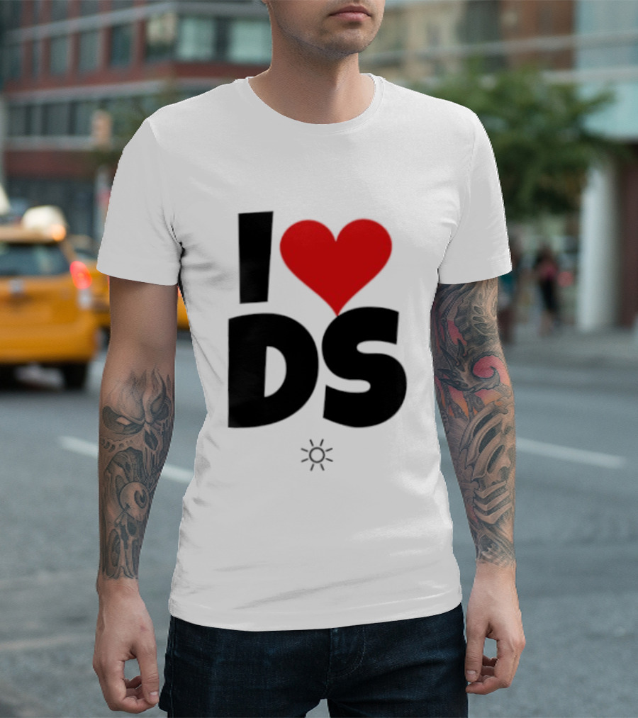 I Love Deon Summerz DS Red Heart T-Shirt