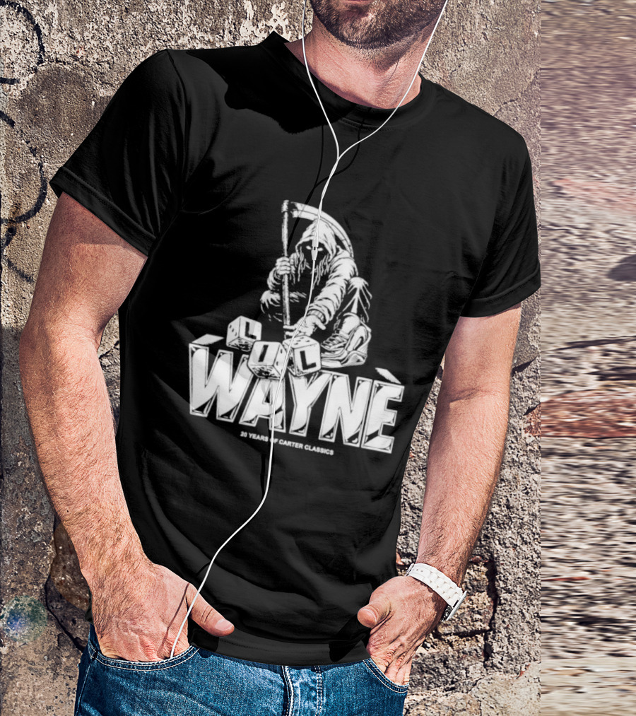 Lil Wayne 20 Years Of Carter Classics Reaper T-Shirt