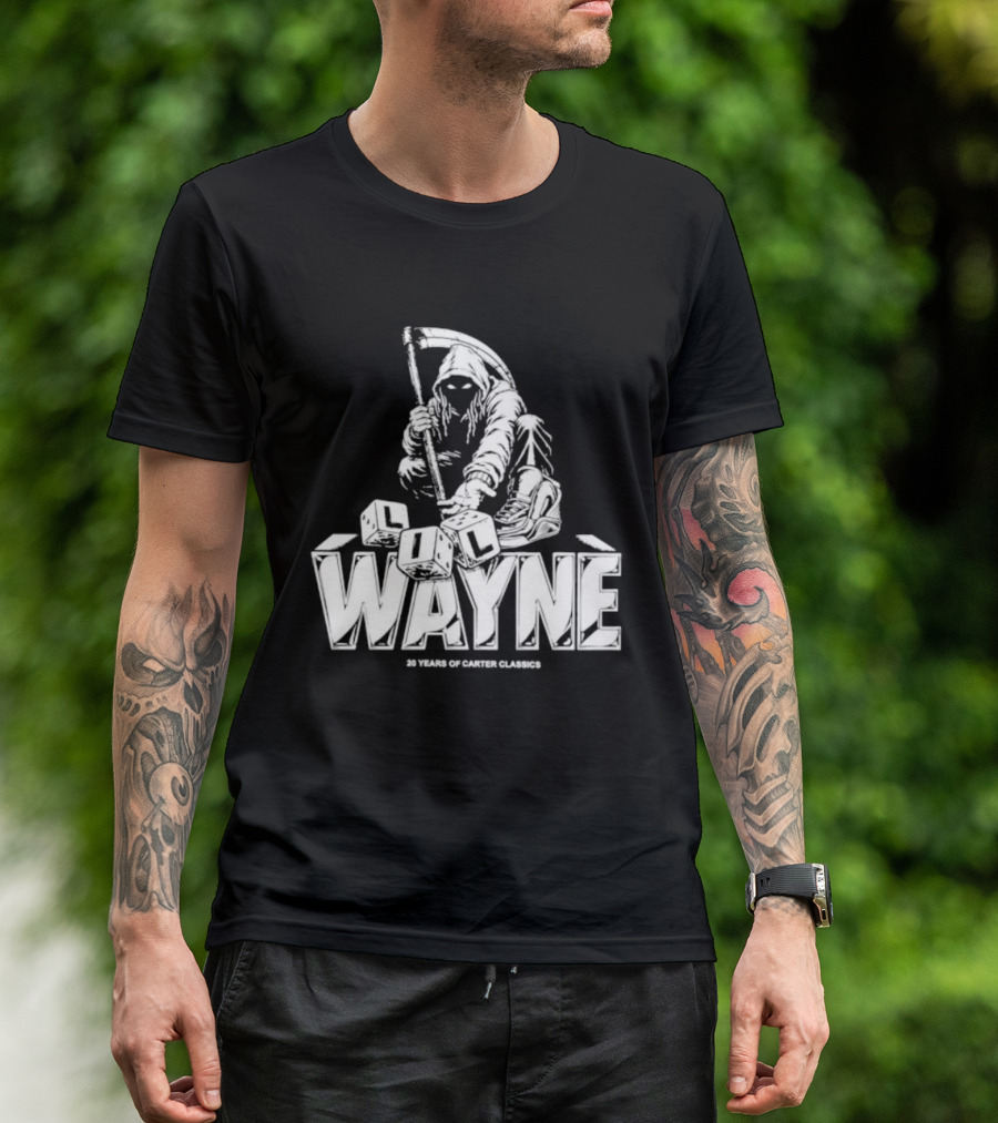 Lil Wayne 20 Years Of Carter Classics Reaper T-Shirt