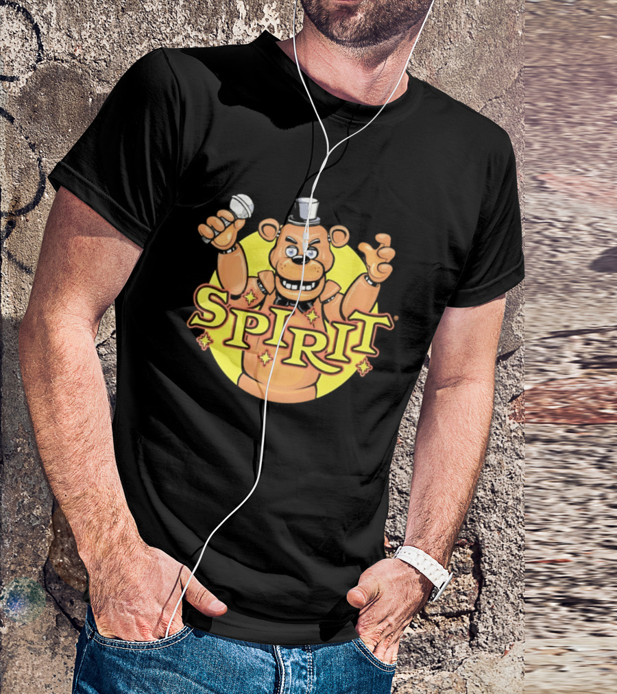 Five Nights At Freddy's Spirit Halloween Freddy Fazbear Animation T-Shirt