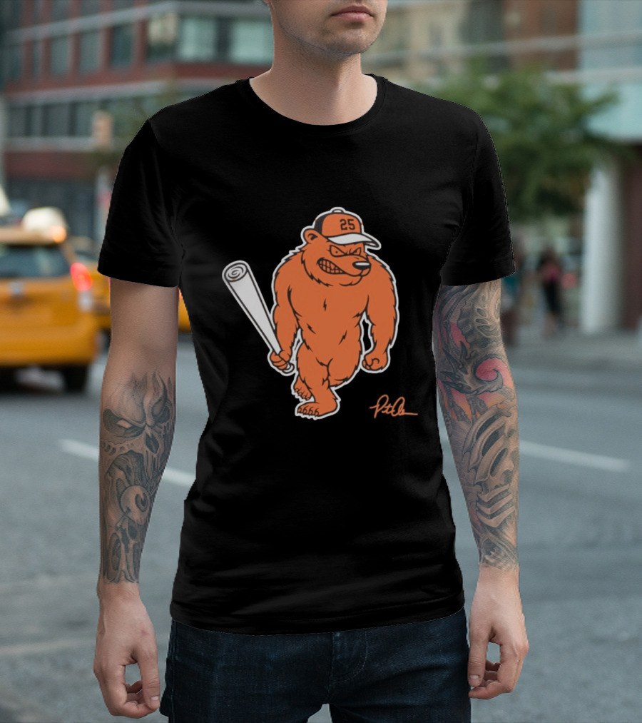 Polar Bear Pete 25 Baltimore Orioles MLB 2026 Season T-Shirt