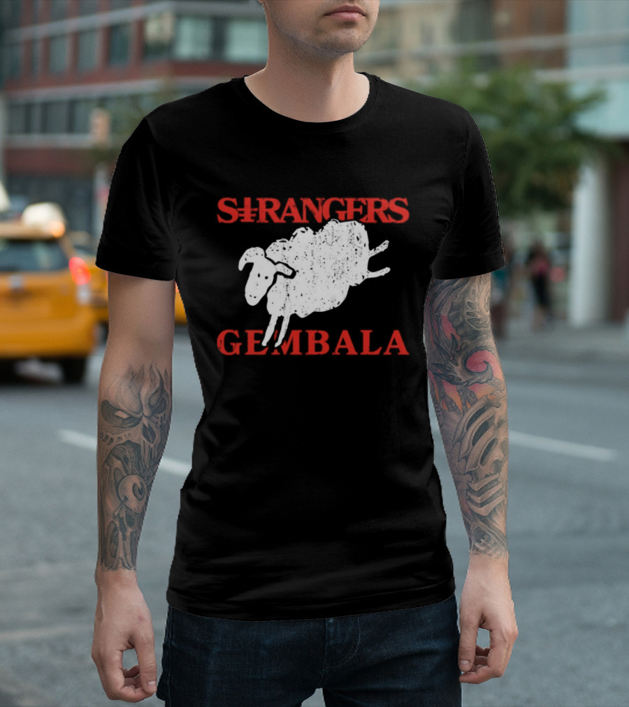 Strangers Gembala Sheep Art Teeshirt T-Shirt