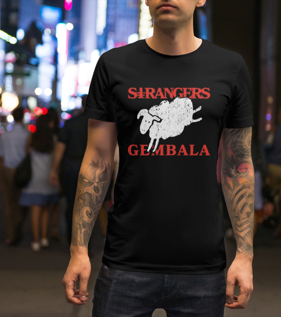 Strangers Gembala Sheep Art Teeshirt T-Shirt