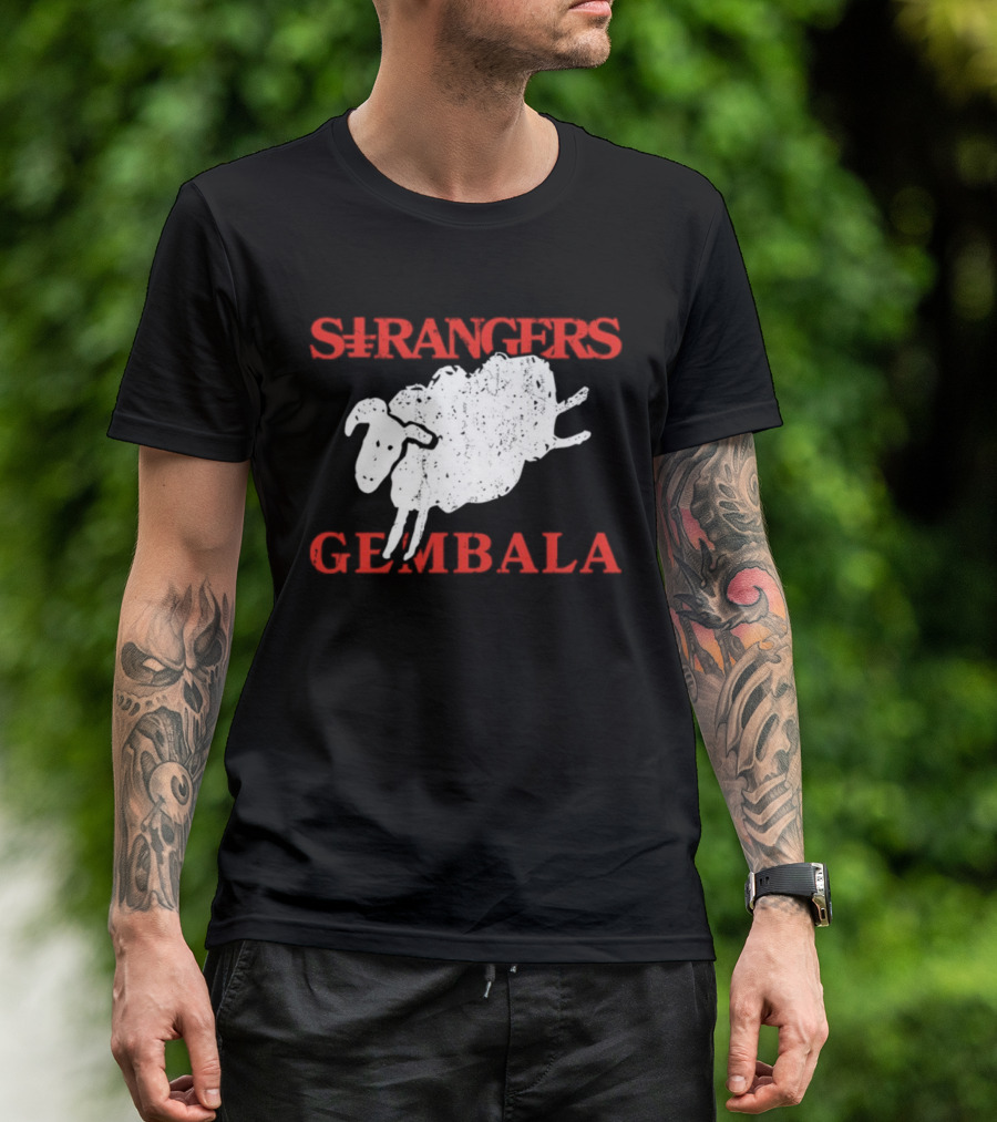 Strangers Gembala Sheep Art Teeshirt T-Shirt