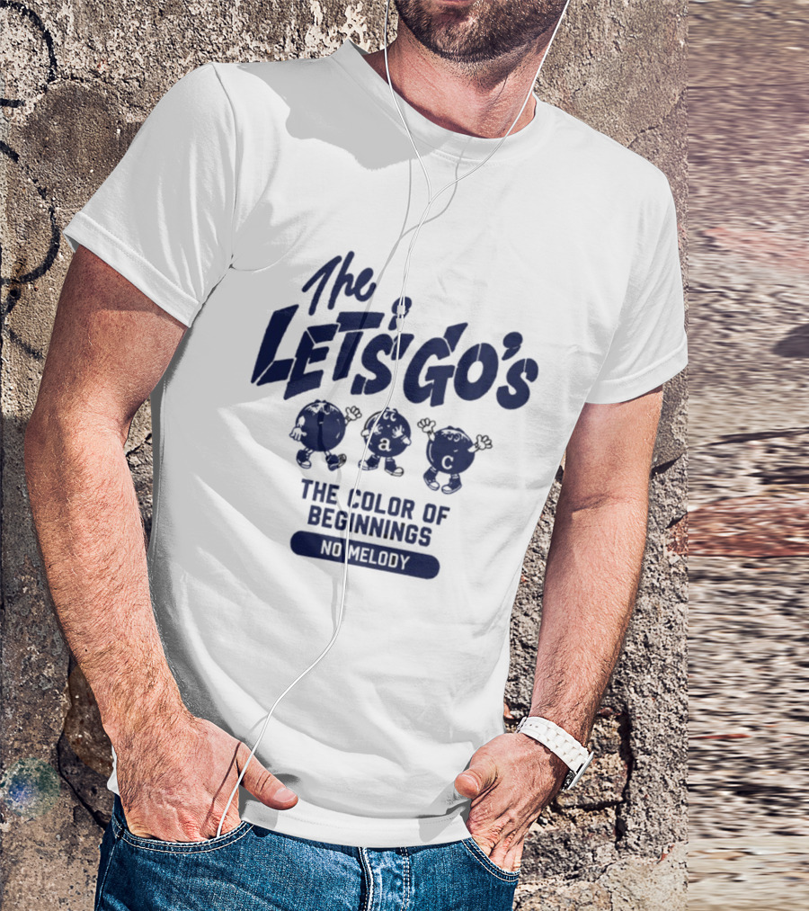 The Let's Go's The Color Of Beginnings No Melody Music T-Shirt