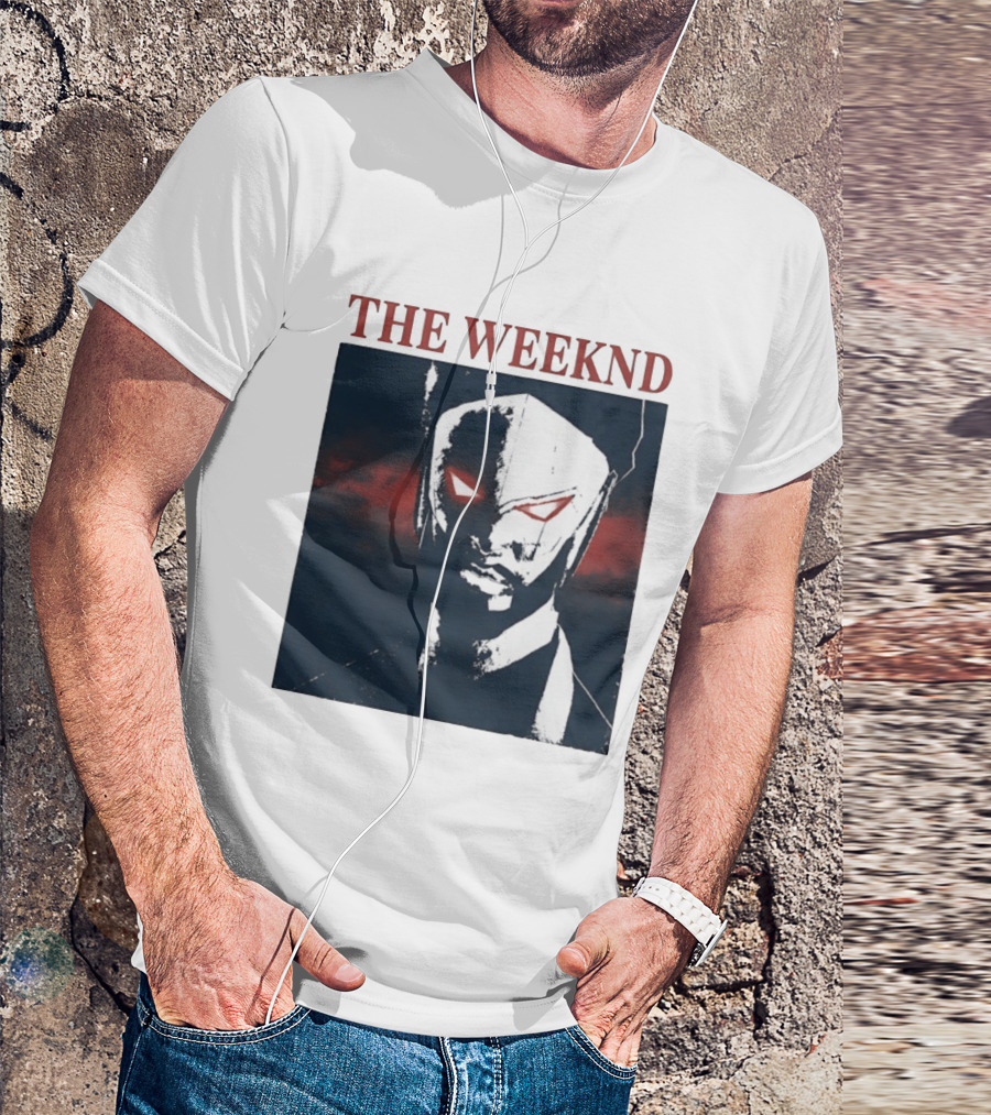 The Weeknd Suda51 Mask Concept Art London August 2026 T-Shirt