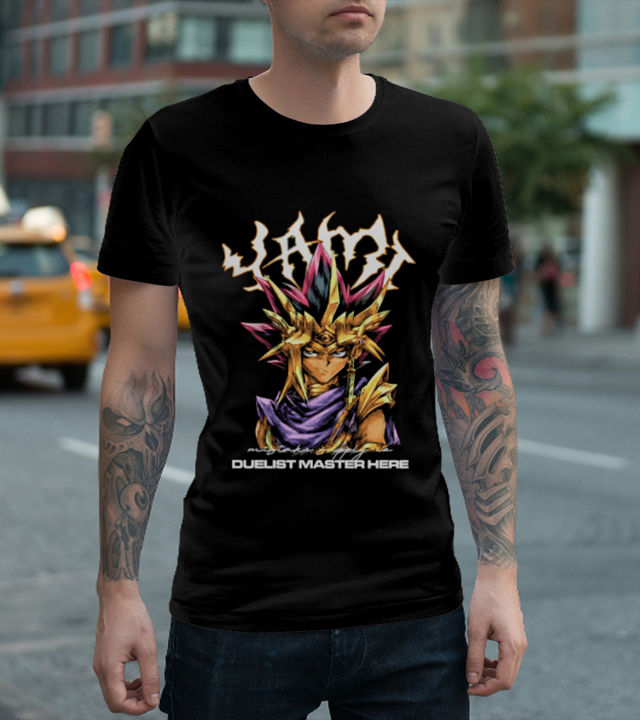 Yami Duelist Master Here Mistake Supply Co T-Shirt