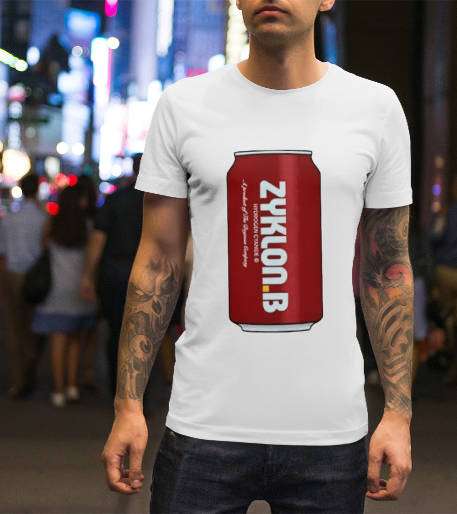Zyklon B Hydrogen Cyanide A Product Of The Degesch Company T-Shirt