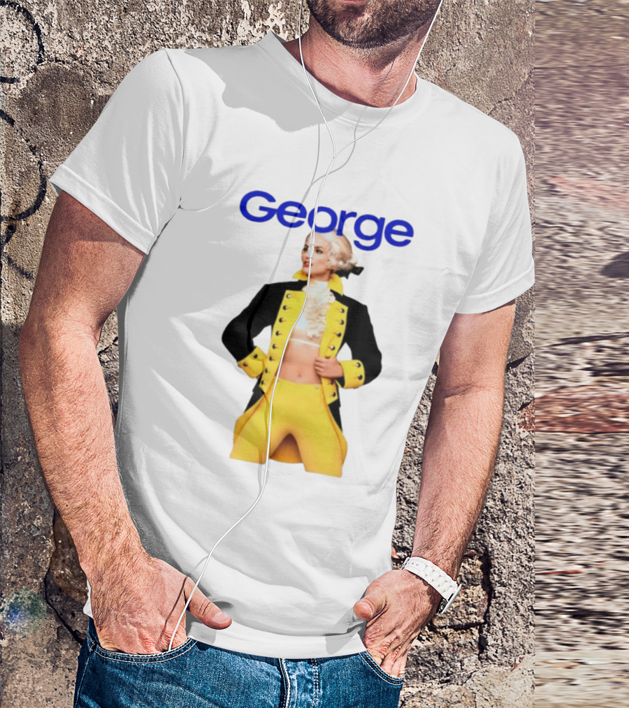 George Founding Fathers Historical Costume Colonial Attire T-Shirt