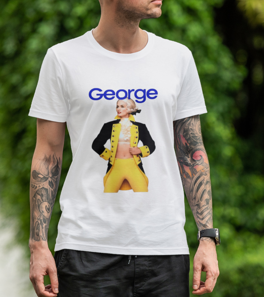 George Founding Fathers Historical Costume Colonial Attire T-Shirt
