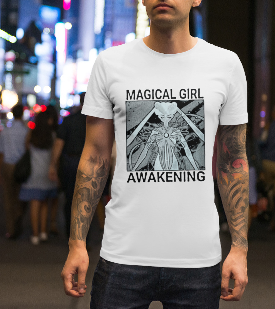 Magical Girl Awakening Sailor Moon Anime T-Shirt
