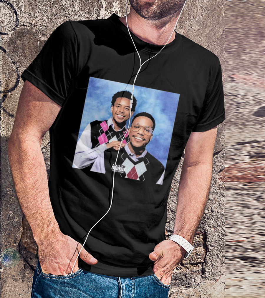 Anderson Paak Cordae Step Brothers Parody Album Cover T-Shirt