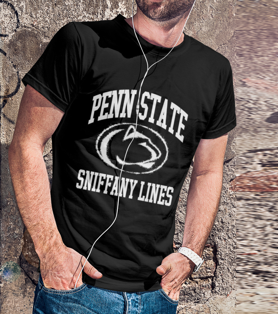 Penn State Sniffany Lines Nittany Lions Football T-Shirt