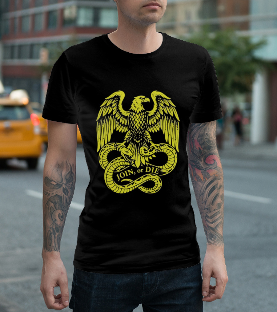 Join Or Die Eagle Snake T-Shirt