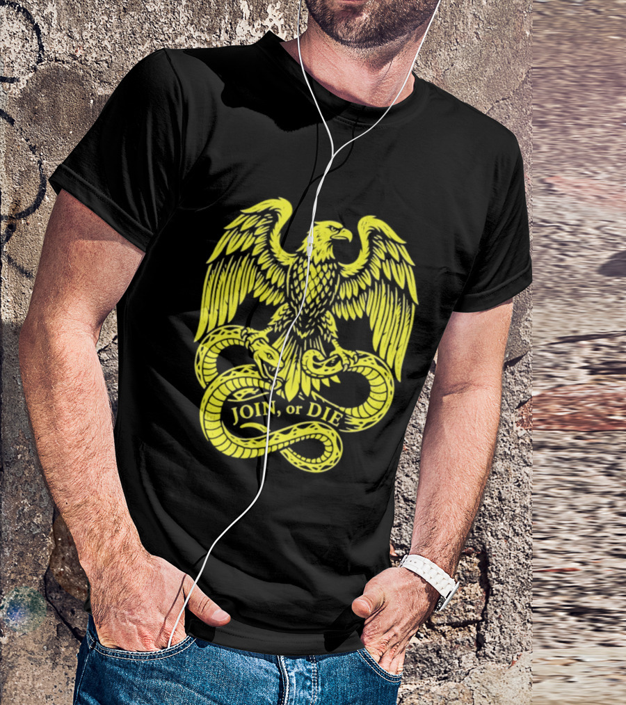 Join Or Die Eagle Snake T-Shirt